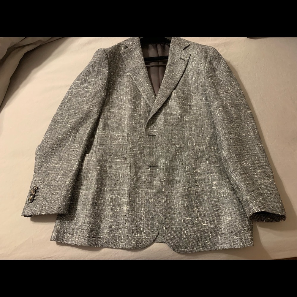 Suit Supply Havana Sportcoat - 44s - Silk Wool